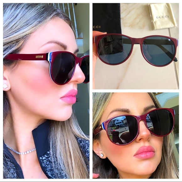 gucci stripe sunglasses